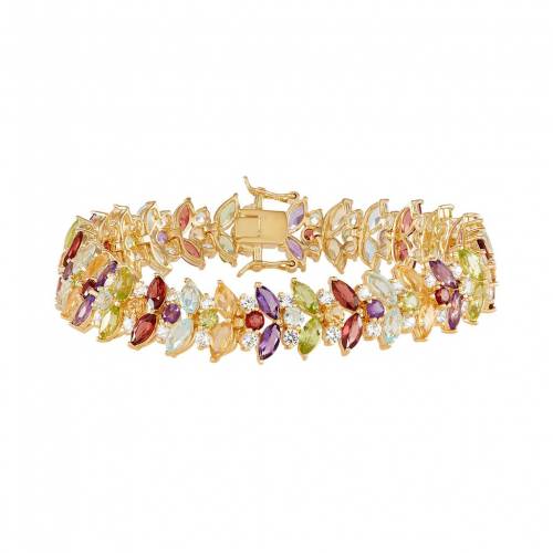 Bracelet Tone シルバー Gold Gemstone Tone Silver ファッションブランド ブレスレット 銀色 シルバー ゴールド Over ファッション Unbranded アクセサリー スニケス Silver 14k Marquise カジュアル