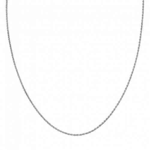 銀色 シルバー ネックレス IN. 【 PRIMROSE STERLING SILVER ROPE CHAIN NECKLACE - 18 / 】 ジュエリー アクセサリー レディースジュエリー ペンダント
