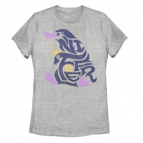 【★百貨店SALE★6/11夜夜中2時迄】文字記号 プルオーバー ギョリュウモドキ 【 LICENSED CHARACTER FANTASTIC BEAST NIFFLER TEE / ATHLETIC HEATHER 】 キッズ もの言う花 マタニティ トップス カットソー