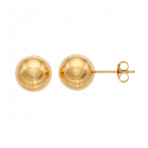 銀色 シルバー イヤリング 【 STERLING SILVER BALL STUD EARRINGS / 】 ジュエリー アクセサリー レディースジュエリー