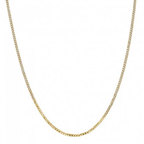 ゴールド ネックレス 2.2 【 UNBRANDED 14K GOLD MM BEVELED CURB CHAIN NECKLACE / 14K GOLD 】 ジュエリー アクセサリー レディースジュエリー ペンダント|スニケス