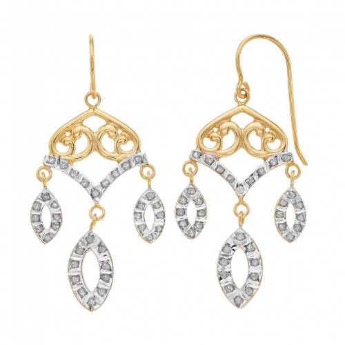 ダイヤモンド イヤリング 【 DIAMOND MYSTIQUE CHANDELIER DROP EARRINGS / 】 ジュエリー アクセサリー レディースジュエリー