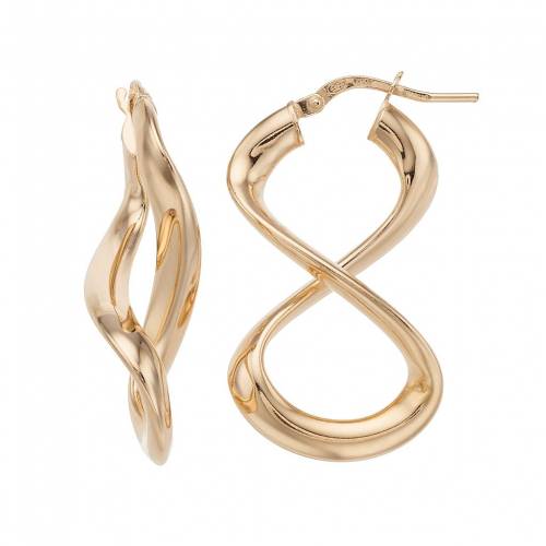 銀色 シルバー イヤリング 【 STERLING SILVER HOLLOW INFINITY DROP EARRINGS / 】 ジュエリー アクセサリー レディースジュエリー|スニケス