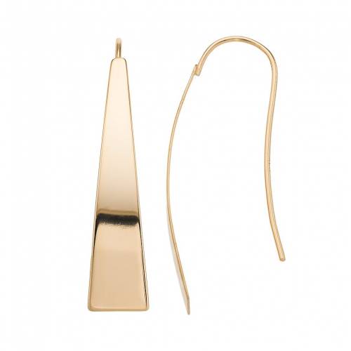 銀色 シルバー イヤリング 【 UNBRANDED STERLING SILVER LONG TRIANGLE EARRINGS / 】 ジュエリー アクセサリー レディースジュエリー|スニケス