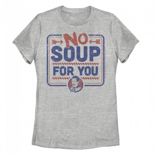 【★百貨店SALE★6/11夜夜中2時迄】文字記号 プルオーバー ギョリュウモドキ 【 LICENSED CHARACTER SEINFELD NO SOUP FOR YOU DISTRESSED POSTER TEE / ATHLETIC HEATHER 】 キッズ もの言う花 マタニティ トップス カットソー