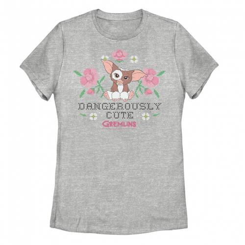 【★百貨店SALE★6/11夜夜中2時迄】文字記号 プルオーバー ギョリュウモドキ 【 LICENSED CHARACTER GREMLINS GIZMO DANGEROUSLY CUTE FAUX STITCHED TEE / ATHLETIC HEATHER 】 キッズ もの言う花 マタニティ トップス カットソー