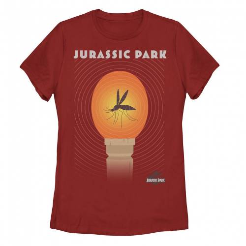 【★百貨店SALE★6/11夜夜中2時迄】文字記号 運動場 プルオーバー 赤 赤いこと 【 LICENSED CHARACTER JURASSIC PARK MOSQUITO IN THE AMBER TEE / RED 】 キッズ もの言う花 マタニティ トップス カットソー