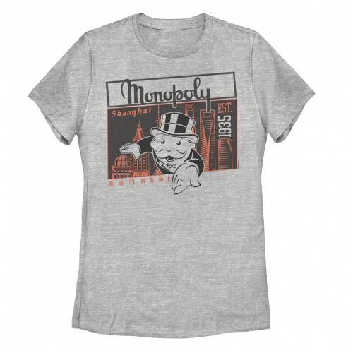 【★百貨店SALE★6/11夜夜中2時迄】文字記号 プルオーバー ギョリュウモドキ 【 LICENSED CHARACTER MONOPOLY SHANGHAI EST 1935 TEE / ATHLETIC HEATHER 】 キッズ もの言う花 マタニティ トップス カットソー