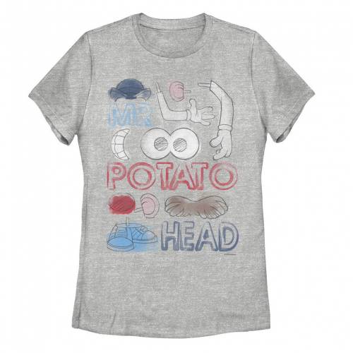 【★百貨店SALE★6/11夜夜中2時迄】文字記号 プルオーバー ギョリュウモドキ MR. 【 LICENSED CHARACTER POTATO HEAD PIECES TEE / ATHLETIC HEATHER 】 キッズ もの言う花 マタニティ トップス カットソー
