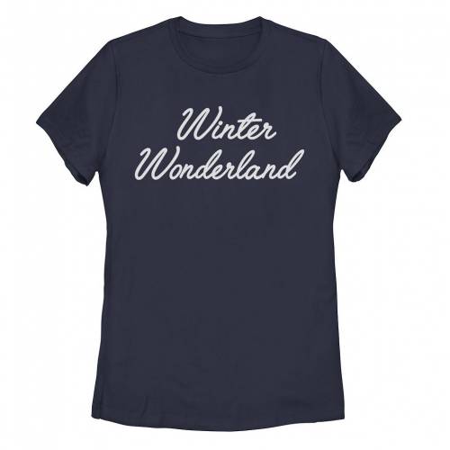 【★百貨店SALE★6/11夜夜中2時迄】クリスマス 冬期 プルオーバー 紺色 米国海軍 【 UNBRANDED CHRISTMAS WINTER WONDERLAND TYPOGRAPHIC TEE / NAVY 】 キッズ もの言う花 マタニティ トップス カットソー