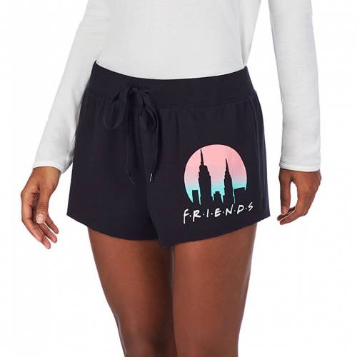 Licensed Character キャラクター ショーツ ハーフパンツ 黒色 ブラック ジュニア キッズ Licensed Character Friends French Terry Pajama Shorts Black Smartnewsline Com