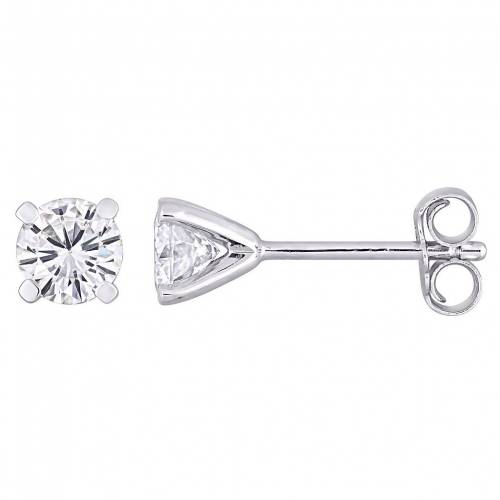 銀色 シルバー イヤリング 【 STELLA GRACE STERLING SILVER LAB-CREATED MOISSANITE STUD EARRINGS / STERLING SILVER 】 ジュエリー アクセサリー レディースジュエリー|スニケス