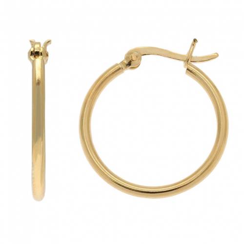 銀色 シルバー フープ イヤリング 【 PRIMROSE STERLING SILVER HOOP EARRINGS / 】 ジュエリー アクセサリー レディースジュエリー｜スニケス