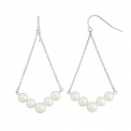 パール 銀色 シルバー イヤリング 白色 ホワイト 【 UNBRANDED FRESHWATER CULTURED PEARL STERLING SILVER CHANDELIER EARRINGS / WHITE 】 ジュエリー アクセサリー レディースジュエリー|スニケス