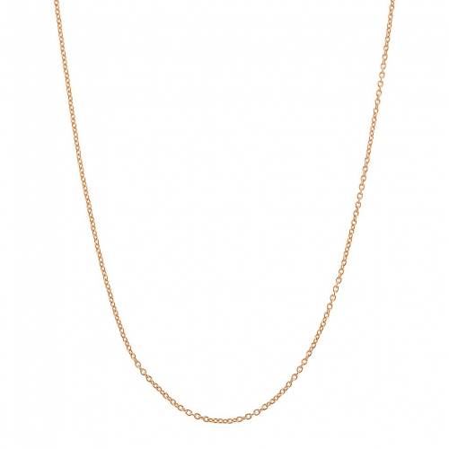 青色 ブルー ローズ 銀色 シルバー ネックレス ピンク IN. 【 UNBRANDED JORDAN BLUE 14K ROSE GOLD-PLATED SILVER ADJUSTABLE CABLE CHAIN NECKLACE - 22 / PINK 】 ジュエリー アクセサリー レディースジュエリー ペンダ