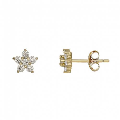 銀色 シルバー イヤリング 【 PRIMROSE STERLING SILVER CUBIC ZIRCONIA FLOWER STUD EARRINGS / 】 ジュエリー アクセサリー レディースジュエリー|スニケス