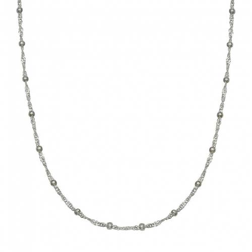 銀色 シルバー 【 PRIMROSE STERLING SILVER POLISHED SINGAPORE CHAIN / 】 ジュエリー アクセサリー レディースジュエリー ネックレス ペンダント 17,020円