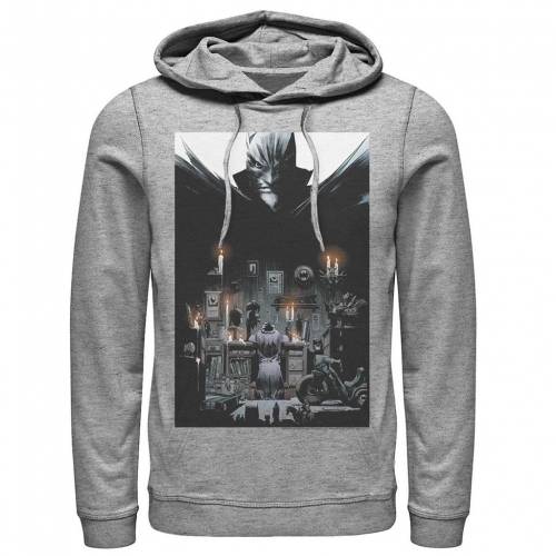 キャラクター フーディー パーカー ヘザー JOKER'S 【 LICENSED CHARACTER BATMAN HIDEOUT POSTER HOODIE / ATHLETIC HEATHER 】 メンズファッション トップス スウェット トレーナー