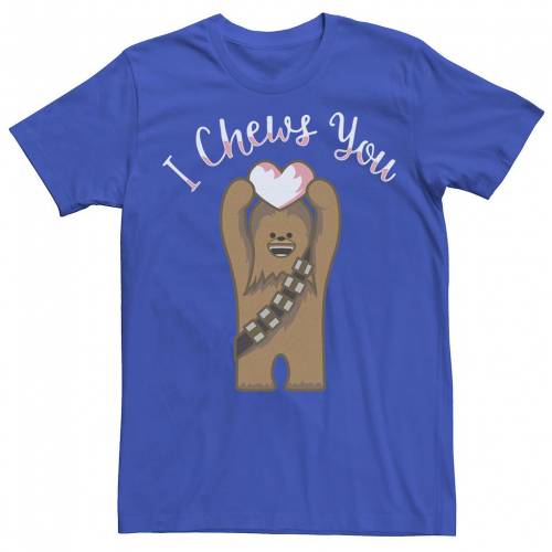 Tシャツ スターウォーズ VALENTINE'S YOU" 【 STAR WARS DAY I CHEWS CHEWBACCA TEE / ROYAL 】 メンズファッション トップス カットソー｜スニケス