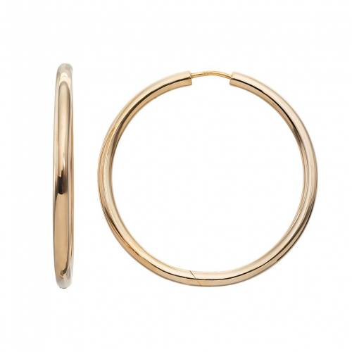 銀色 シルバー フープ イヤリング 【 UNBRANDED STERLING SILVER ENDLESS HOOP EARRINGS / 】 ジュエリー アクセサリー レディースジュエリー 31,915円