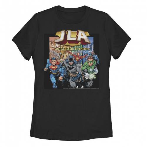 Licensed Character キャラクター ディーシー コミックス Tシャツ 黒色 ブラック ジュニア キッズ Dc Licensed Character Comics Jla Justice League Hero Collage Tee Black Bouncesociety Com