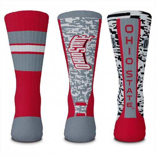 Unbranded 子供用 オハイオ スケートボード バックアイズ 3個入 クルー 靴下 オハイオステイト State Unbranded Youth For Bare Feet Stimulus 3pack Crew Socks Set Osu Multi Christine Coppin Com