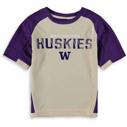 アウタースタッフ Outerstuff 男の子 女の子 子供用 ベビー 赤ちゃん用 ワシントン ハスキーズ ラグラン Tシャツ ベージュ Outerstuff Preschool Toddler Cream Purple Raglan Circuit Breaker Tshirt Wsh Bei Rockridgefamilymed Com