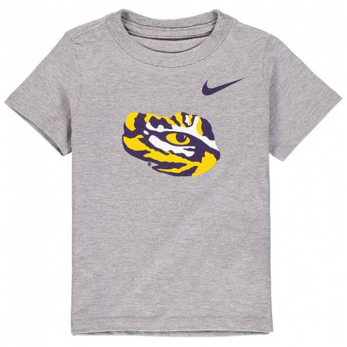 ナイキ Nike ベビー 赤ちゃん用 灰色 グレー グレイ ルイジアナステイト タイガース ロゴ Tシャツ ファイティングタイガース Gray Nike Toddler Heathered Logo Tshirt Lsu Grey Redefiningrefuge Org