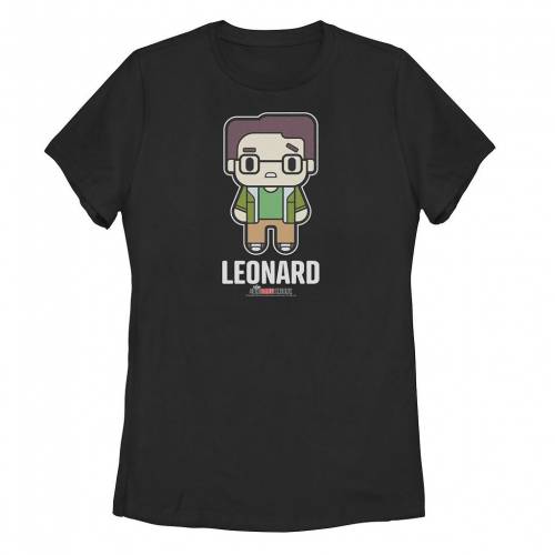 Licensed Character キャラクター Tシャツ 黒色 ブラック ジュニア キッズ Licensed Character The Big Bang Theory Chibi Leonard Tee Black Andapt Com