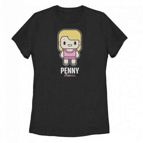 Licensed Character キャラクター ペニー Tシャツ 黒色 ブラック ジュニア キッズ Licensed Character The Big Bang Theory Chibi Penny Tee Black Antaraglobal Org