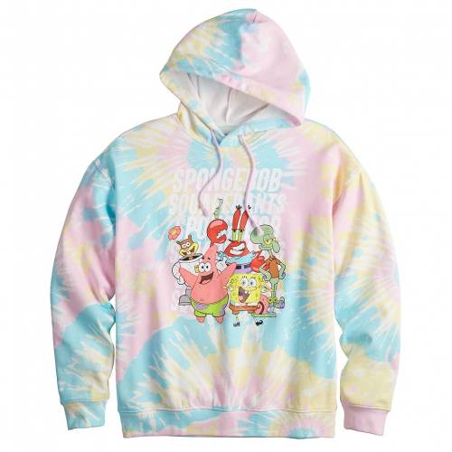 Licensed Character キャラクター スポンジボブ ネクタイ フーディー パーカー ジュニア キッズ Licensed Character Spongebob Squarepants Tie Dye Hoodie Multi Sylvainpaley Cool