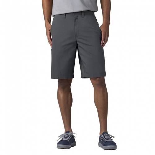 ディッキーズ 演技 変わり種 さる股引き 二分の一ズボン下 暗灰色 【 DICKIES COOLING TEMP-IQ 11-INCH PERFORMANCE HYBRID UTILITY SHORTS / CHARCOAL 】 メンズ流行り物 ズボン メンズファッション-ズボン・パンツ