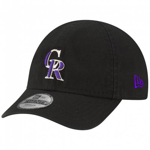 ニューエラ New Era エラ ベビー 赤ちゃん用 黒色 ブラック コロラド ロッキーズ ニューエラ Toddler Black My First 9twenty Flex Hat Rck Bouncesociety Com