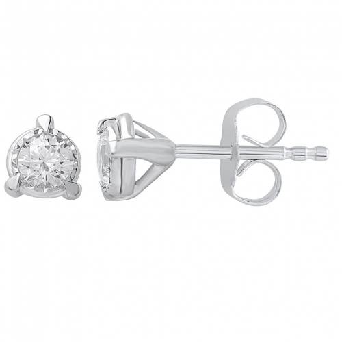 Unbranded 白色 ホワイト ゴールド ダイヤモンド イヤリング T W Unbranded 10k White Gold 3 8 Carat Diamond Martini Stud Earrings Antaraglobal Org