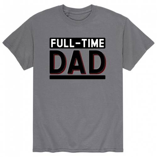 Licensed Character キャラクター タイム Tシャツ 灰色 グレー メンズ Licensed Character Full Time Dad Tee Grey Andapt Com