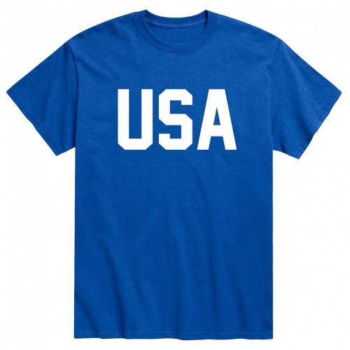 Licensed Character キャラクター Tシャツ 青色 ブルー メンズ Licensed Character Usa Tee Blue Rvcconst Com