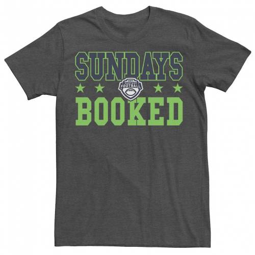 キャラクター 緑 グリーン ロゴ Tシャツ 【 LICENSED CHARACTER ESPN FANTASY FOOTBALL SUNDAYS BOOKED GREEN LOGO TEE / 】 メンズファッション トップス カットソー