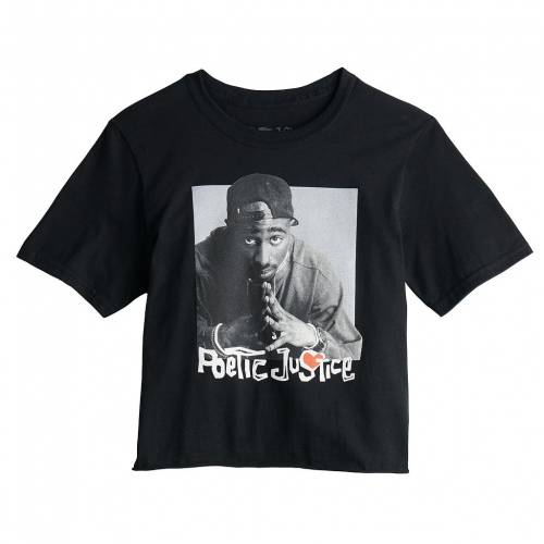 Licensed Character キャラクター Tシャツ 黒色 ブラック ジュニア キッズ Licensed Character Poetic Justice Skimmer Tee Black Peoplenet Dk