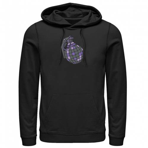 Licensed Character キャラクター フォートナイト フーディー パーカー 黒色 ブラック メンズ Licensed Character Fortnite Drop Bomb Poster Hoodie Black Andapt Com