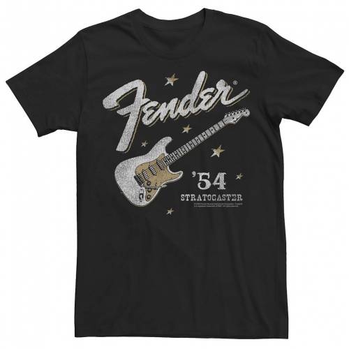 Licensed Character キャラクター Tシャツ 黒色 ブラック 54 メンズ Licensed Character Fender Stratocaster Tee Black Andapt Com