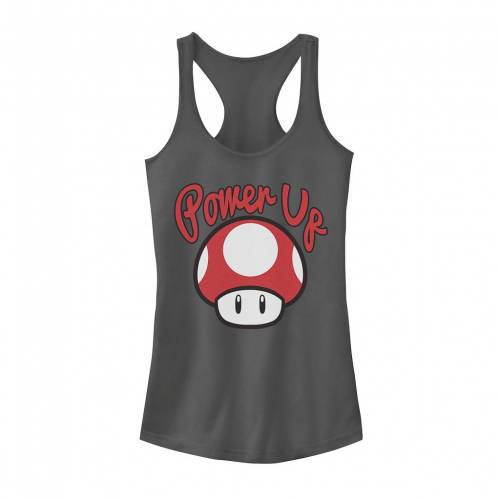 【★百貨店SALE★6/11十二時2時迄】文字記号 グラフィック 貯蔵タンクいの一番 【 LICENSED CHARACTER NINTENDO SUPER MARIO POWER-UP MUSHROOM GRAPHIC TANK TOP / 】 キッズ もの言う花 マタニティ トップス