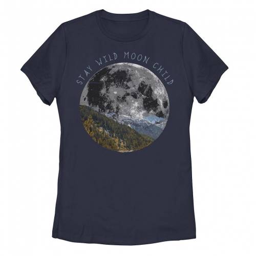 【★百貨店SALE★6/11夜夜中2時迄】グラフィック プルオーバー 紺色 米国海軍 【 UNBRANDED MOON CHILD GALACTIC EARTH GRAPHIC TEE / NAVY 】 キッズ もの言う花 マタニティ トップス カットソー