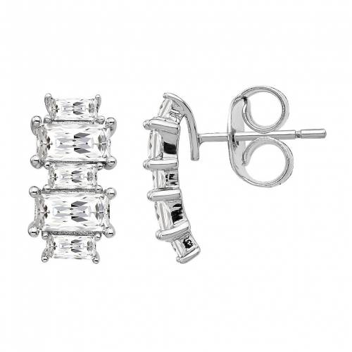 イヤリング 【 SOPHIE MILLER STERLING CUBIC ZIRCONIA STUD EARRINGS / 】 ジュエリー アクセサリー レディースジュエリー｜スニケス