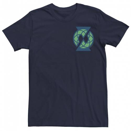 キャラクター マジック ロゴ Tシャツ 紺色 ネイビー 【 LICENSED CHARACTER MAGIC THE GATHERING QUANDRIX POCKET LOGO TEE / NAVY 】 メンズファッション トップス カットソー