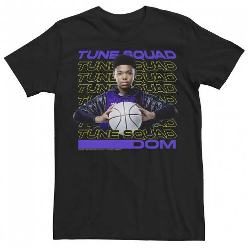 キャラクター ジャム Tシャツ 黒色 ブラック スペースジャム 【 LICENSED CHARACTER SPACE JAM 2 DOM TUNE SQUAD WORD STACK PORTRAIT TEE / BLACK 】 メンズファッション トップス カットソー｜スニケス