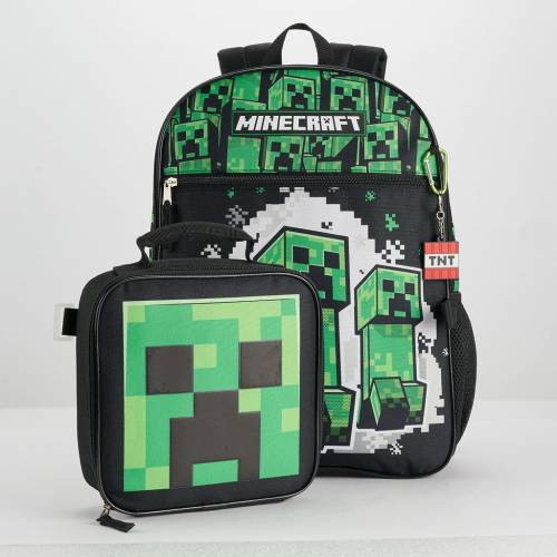 新生活 キャラクター バックパック バッグ リュックサック Licensed Character Minecraft 5piece 16 Backpack Set Multi Toyama Nozai Co Jp