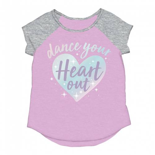 ファッションブランド カジュアル ファッション Dance ダンス Heart グラフィック Tシャツ Tシャツ ジュニア キッズ Jumping Beans S 412 Dance Your Heart Out Graphic Tee Lavender Tシャツ カットソー Thowheedvideo Com