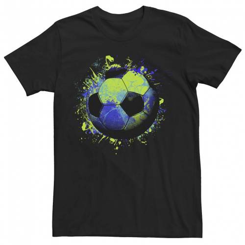 キャラクター サッカー Tシャツ 【 LICENSED CHARACTER SOCCER BALL PAINT SPLAT TEE / 】 メンズファッション トップス カットソー｜スニケス