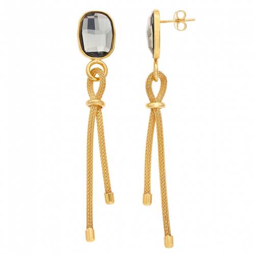 ゴールド イヤリング 【 UNBRANDED GOLD TONE CUBIC ZIRCONIA DANGLE EARRINGS / GOLD TONE 】 ジュエリー アクセサリー レディースジュエリー|スニケス