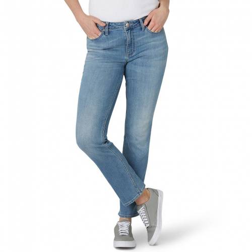 リー 【小さめ】 ジーンズ 【 LEE PETITE LEGENDARY STRAIGHT LEG JEANS / 】 レディースファッション ボトムス パンツ｜スニケス